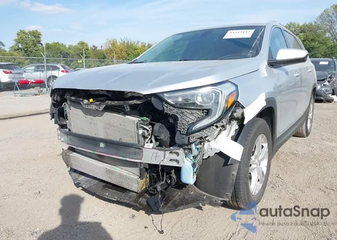 2018 GMC Terrain Sle from USA, damaged, VIN 3GKALMEV5JL257042